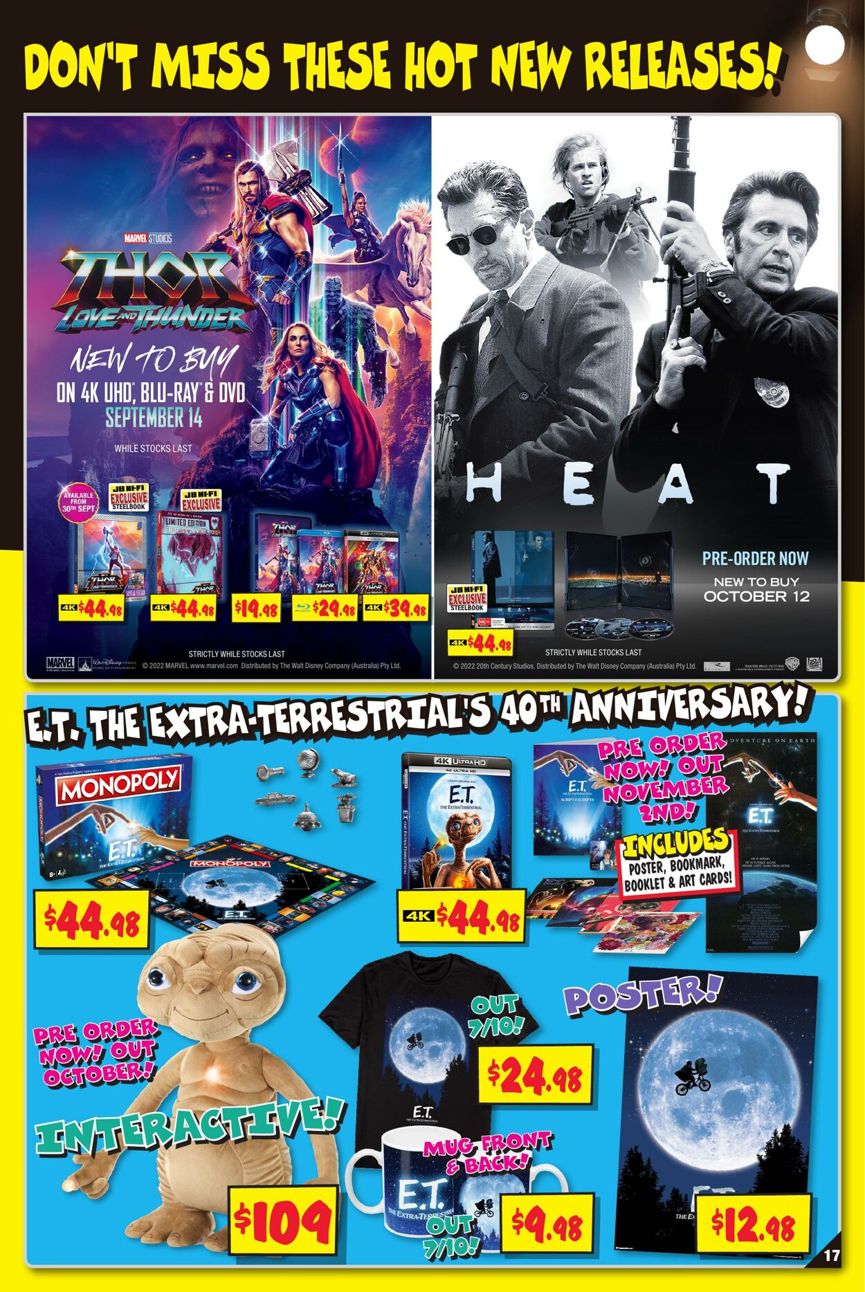 Catalogue JB Hi-Fi 29.09.2022 - 12.10.2022