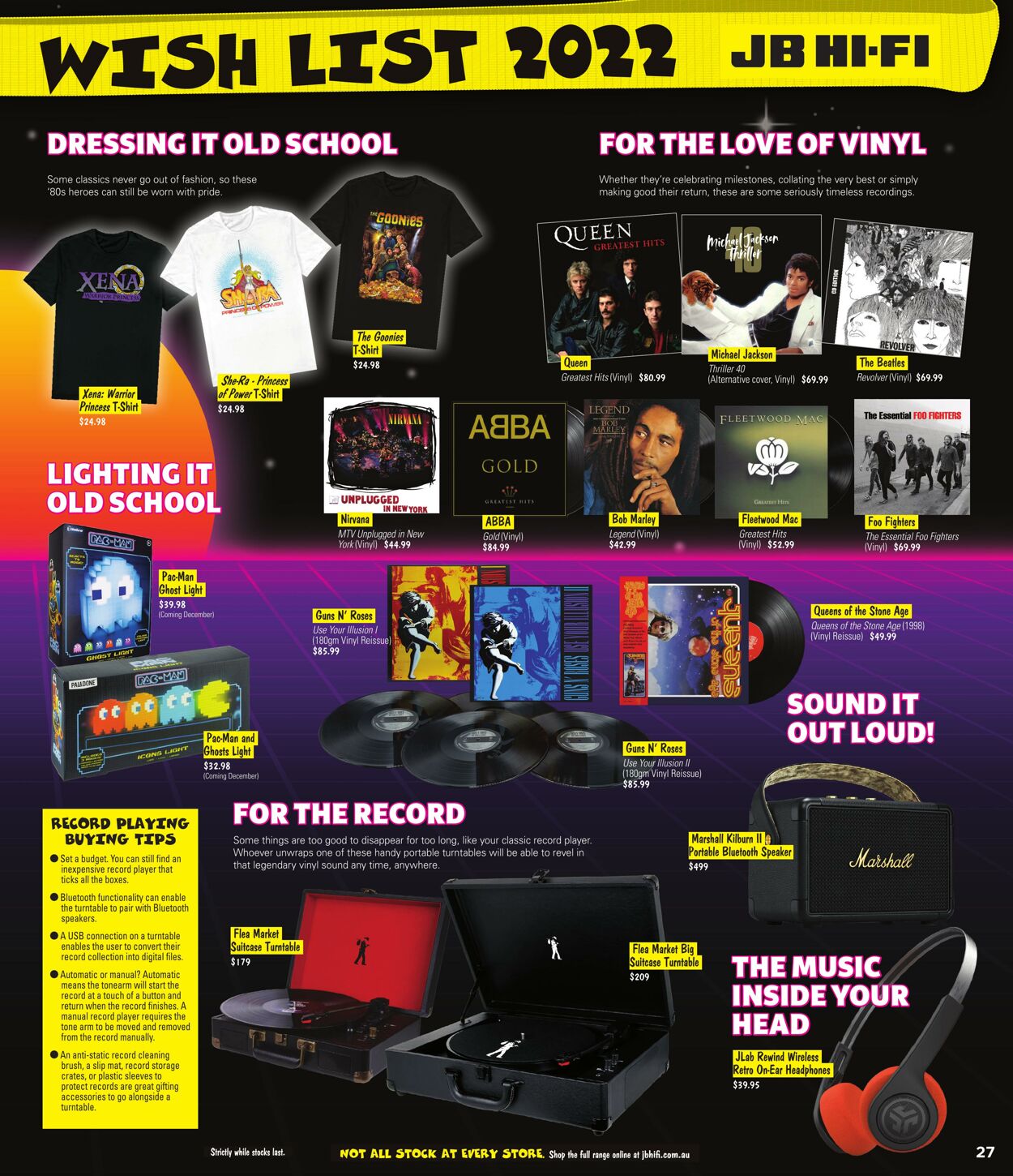 Catalogue JB Hi-Fi 14.11.2022 - 24.12.2022