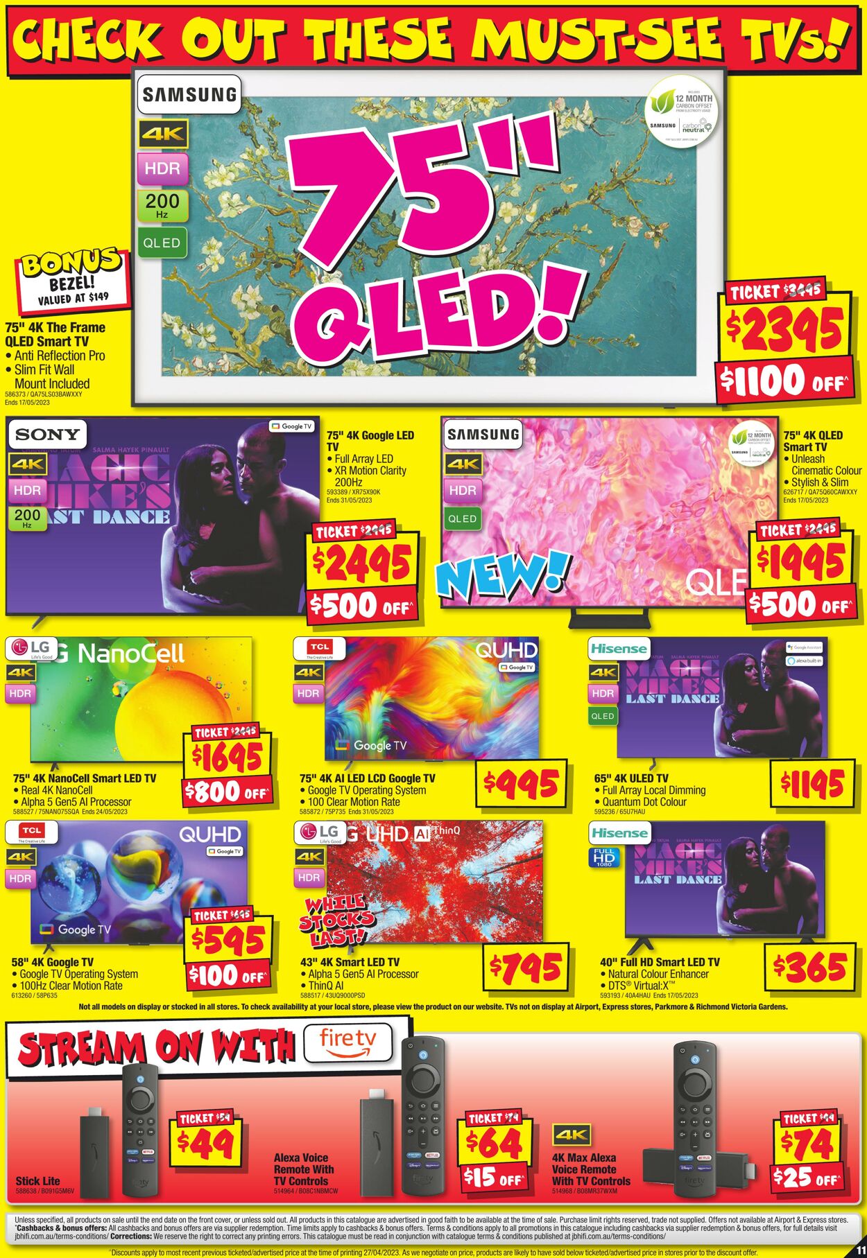 Catalogue JB Hi-Fi 11.05.2023 - 14.05.2023