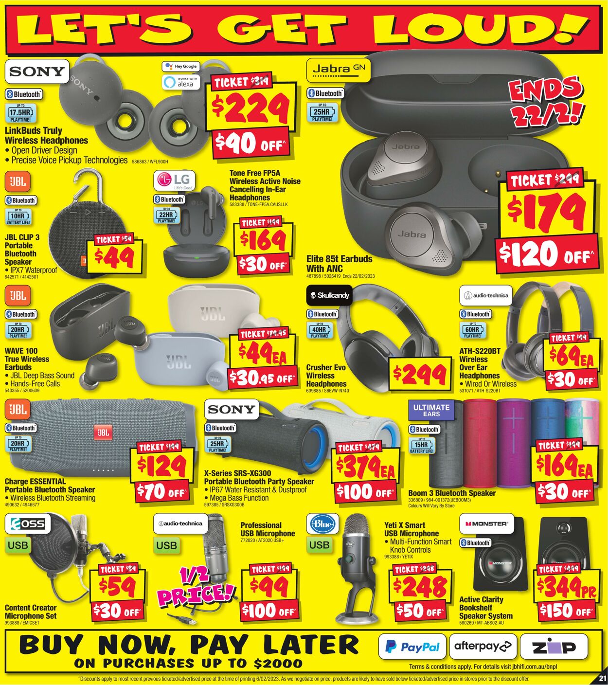 Catalogue JB Hi-Fi 16.02.2023 - 01.03.2023