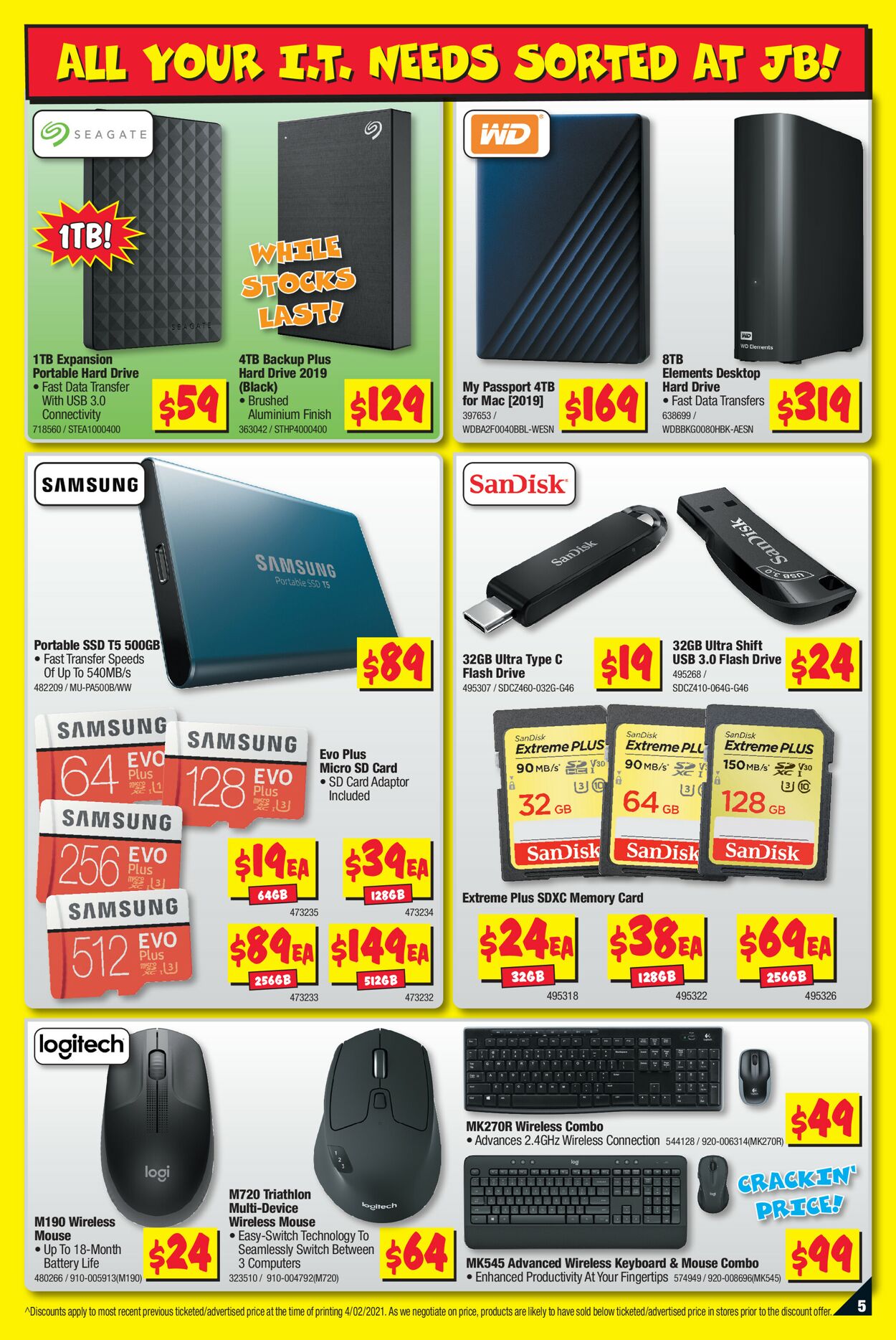 Catalogue JB Hi-Fi 18.02.2021 - 03.03.2021