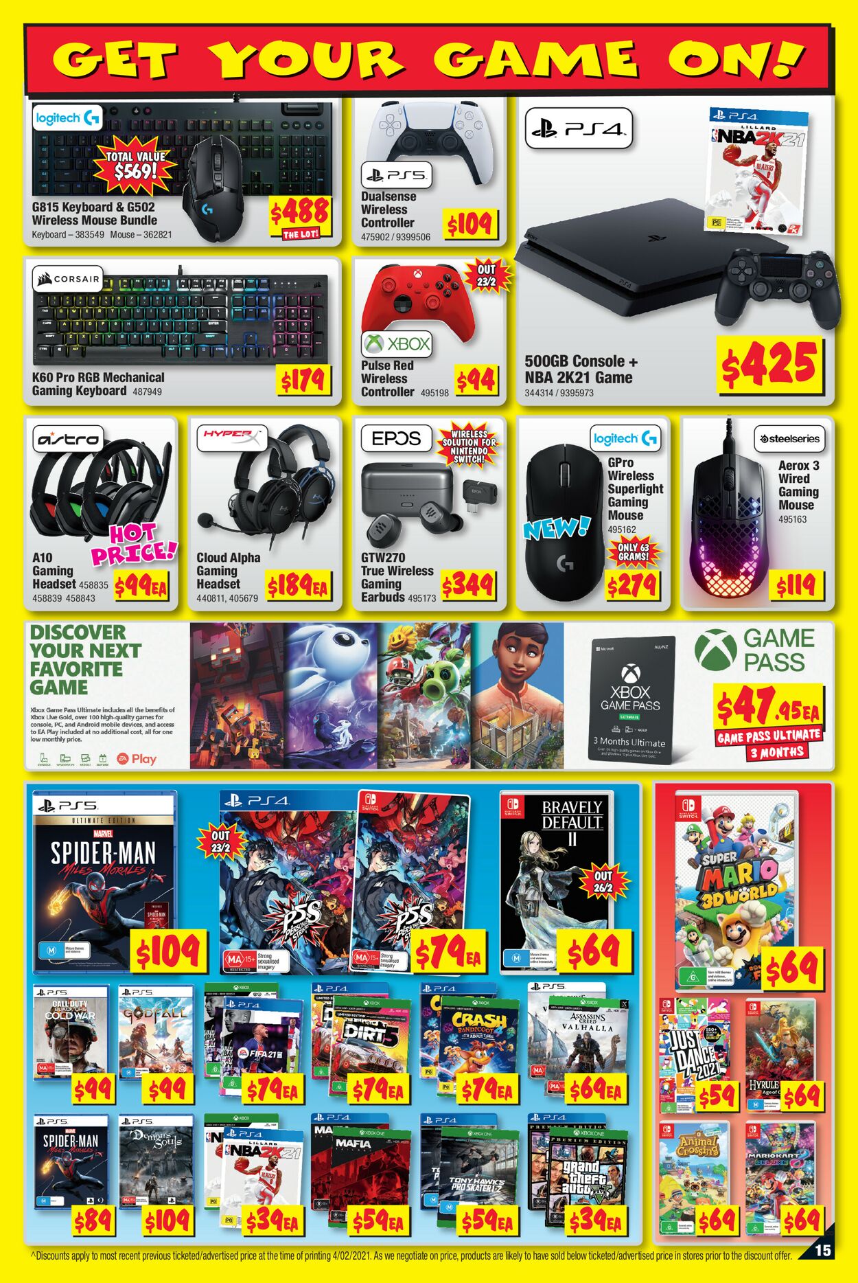 Catalogue JB Hi-Fi 18.02.2021 - 03.03.2021
