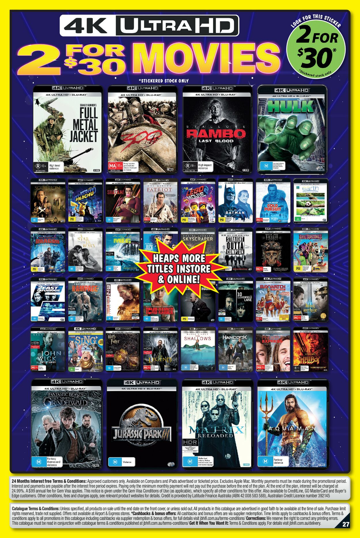 Catalogue JB Hi-Fi 18.02.2021 - 03.03.2021