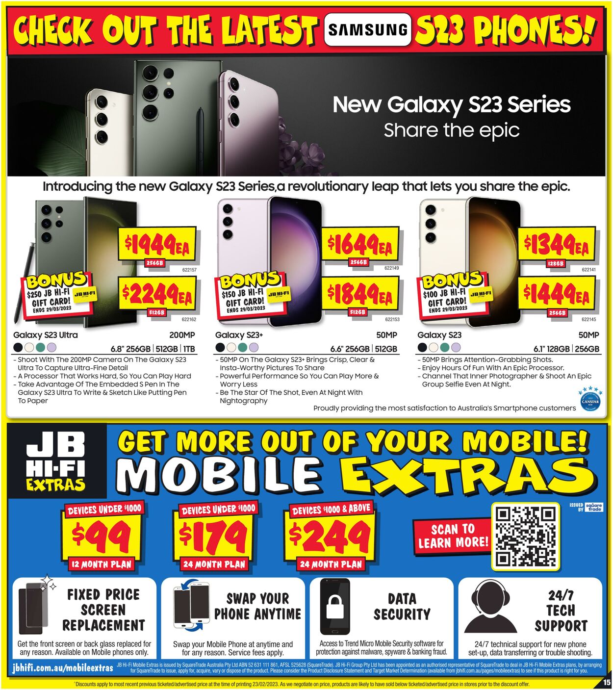 Catalogue JB Hi-Fi 09.03.2023 - 22.03.2023