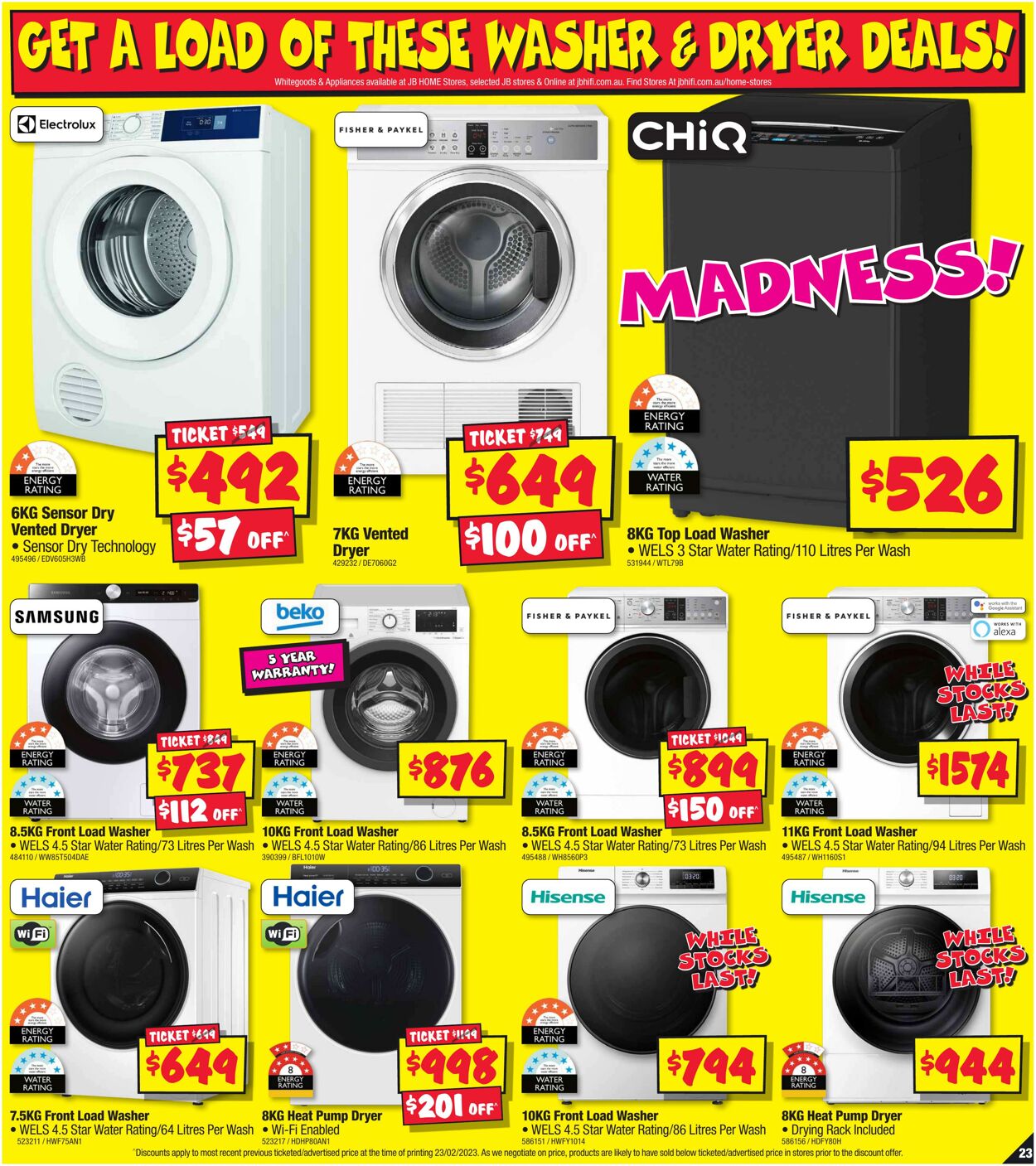 Catalogue JB Hi-Fi 09.03.2023 - 22.03.2023