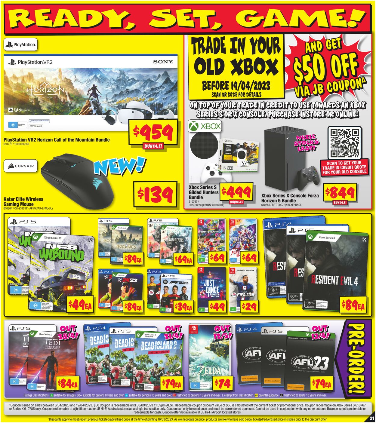 Catalogue JB Hi-Fi 30.03.2023 - 05.04.2023