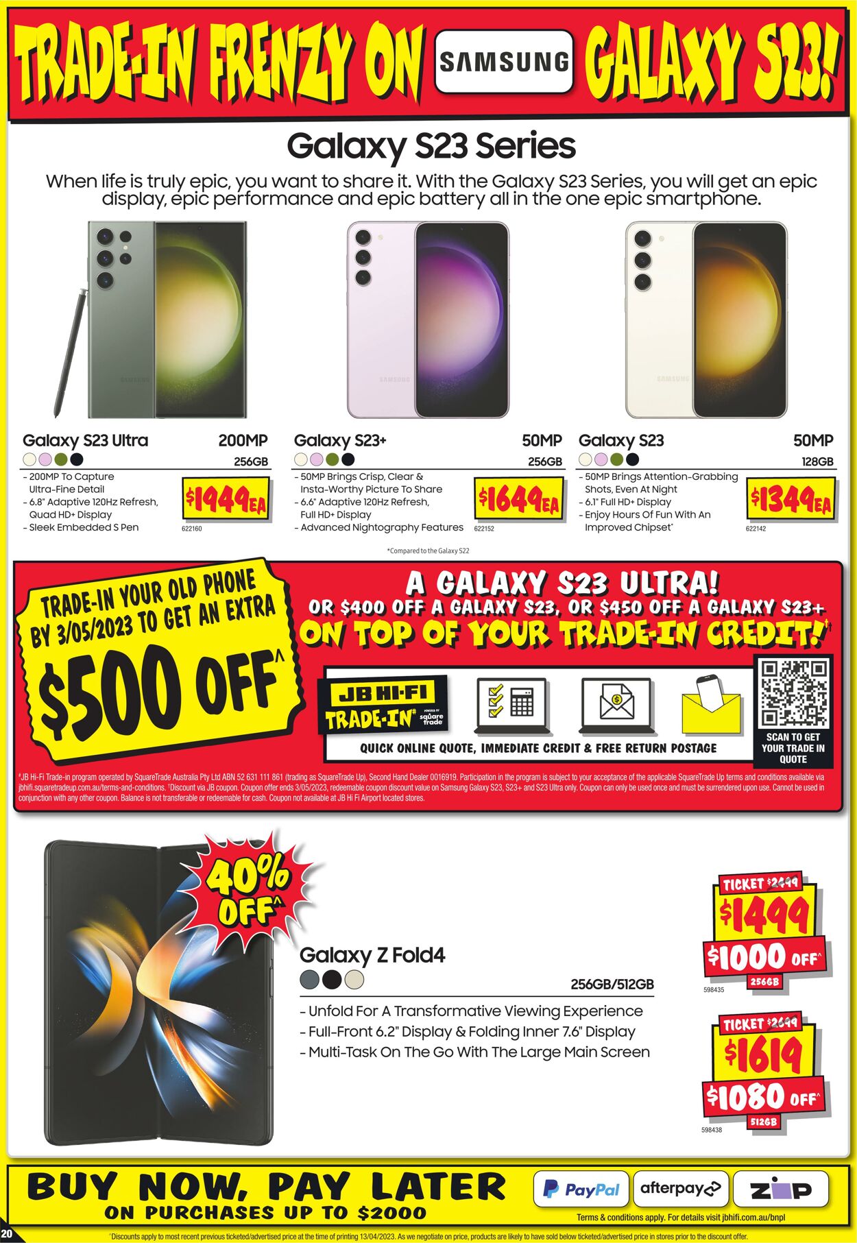 Catalogue JB Hi-Fi 27.04.2023 - 03.05.2023