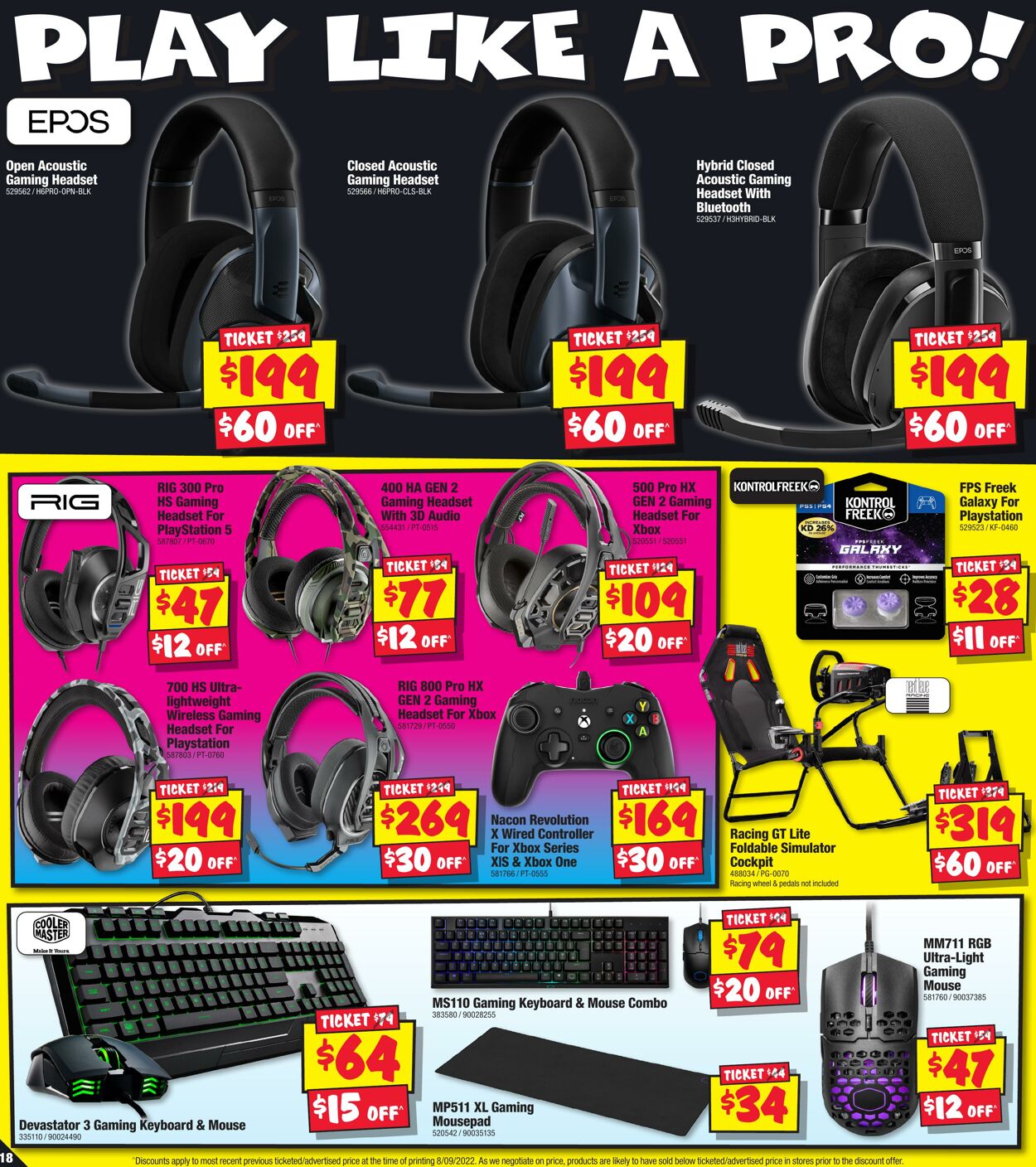 Catalogue JB Hi-Fi 23.09.2022 - 19.10.2022