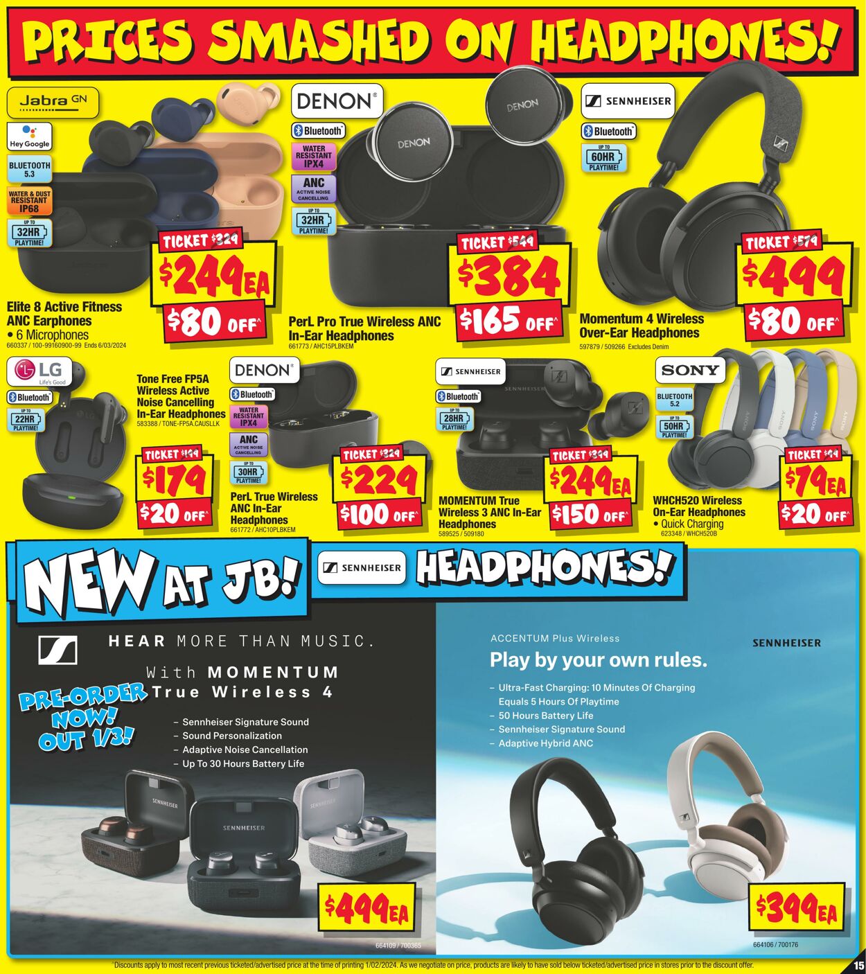 Catalogue JB Hi-Fi 15.02.2024 - 28.02.2024