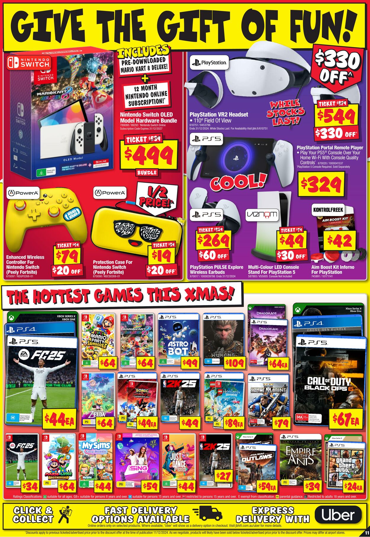 Catalogue JB Hi-Fi 12.12.2024 - 03.01.2025