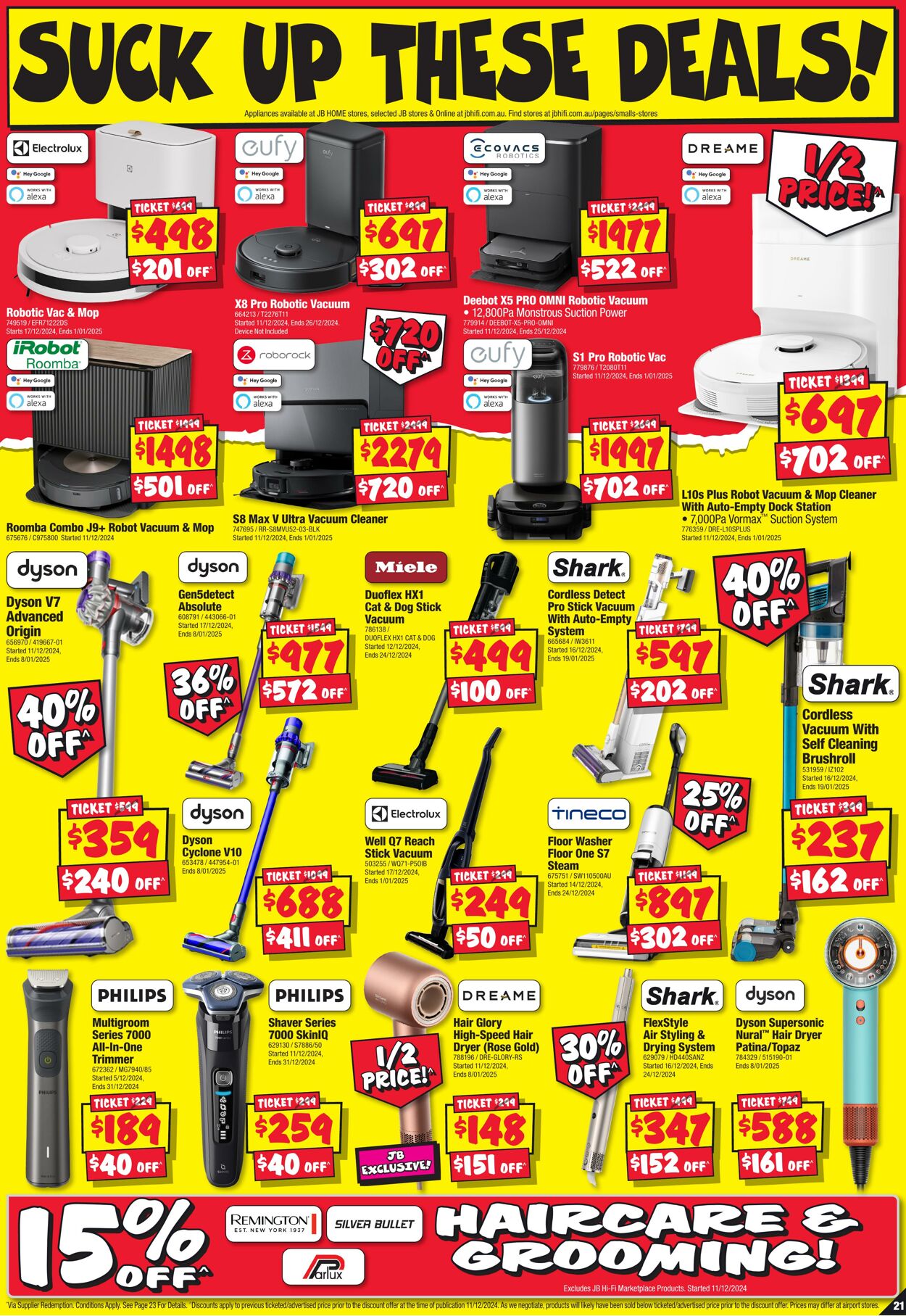 Catalogue JB Hi-Fi 12.12.2024 - 03.01.2025