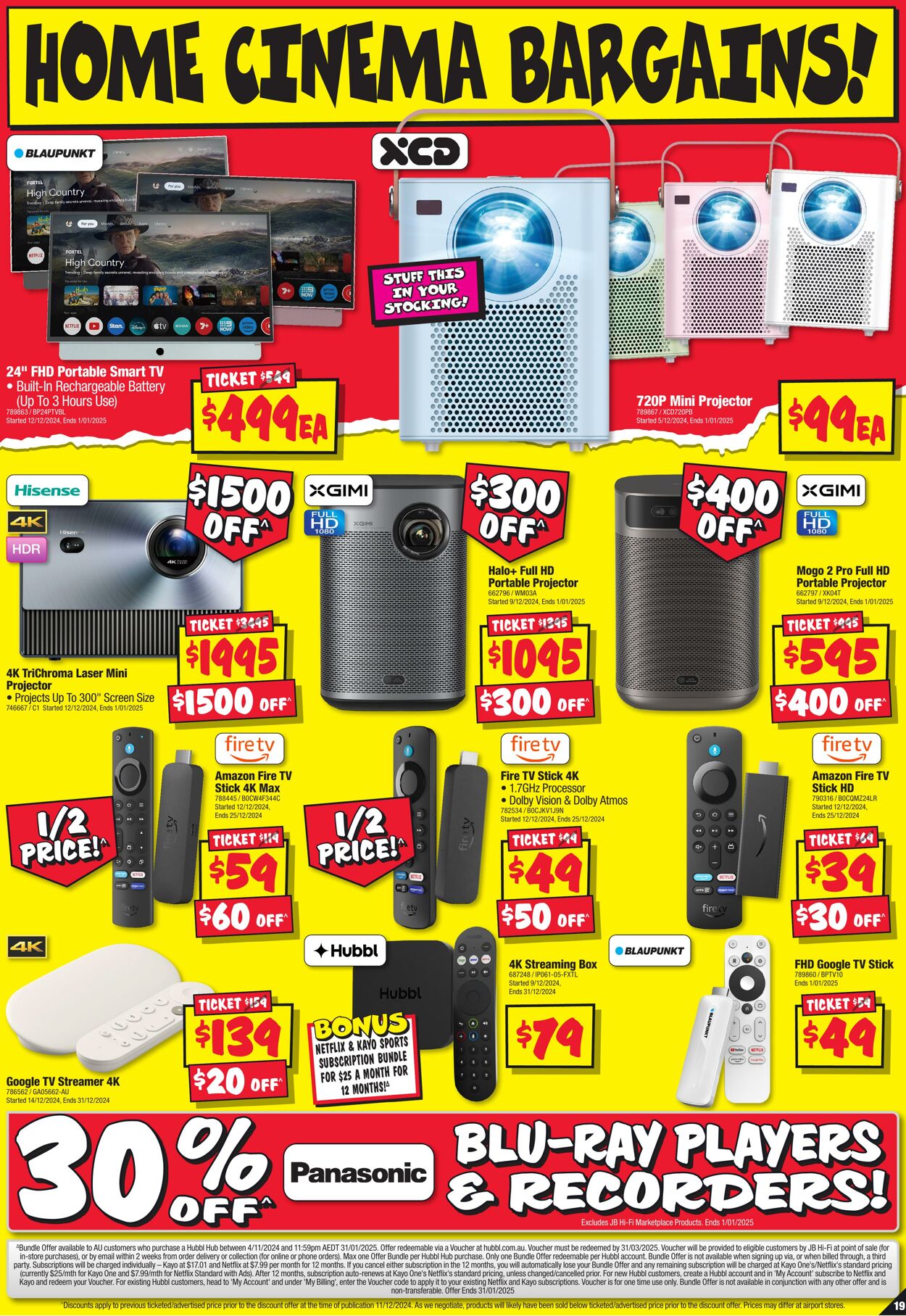 Catalogue JB Hi-Fi 12.12.2024 - 03.01.2025