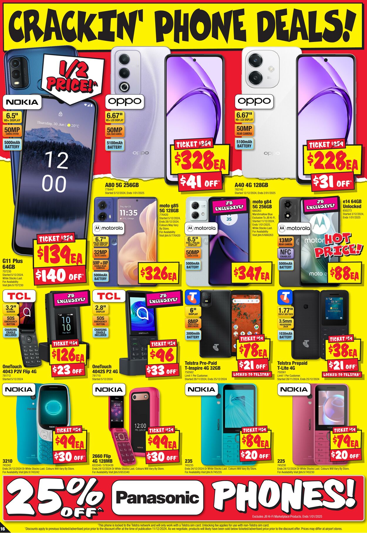 Catalogue JB Hi-Fi 12.12.2024 - 03.01.2025