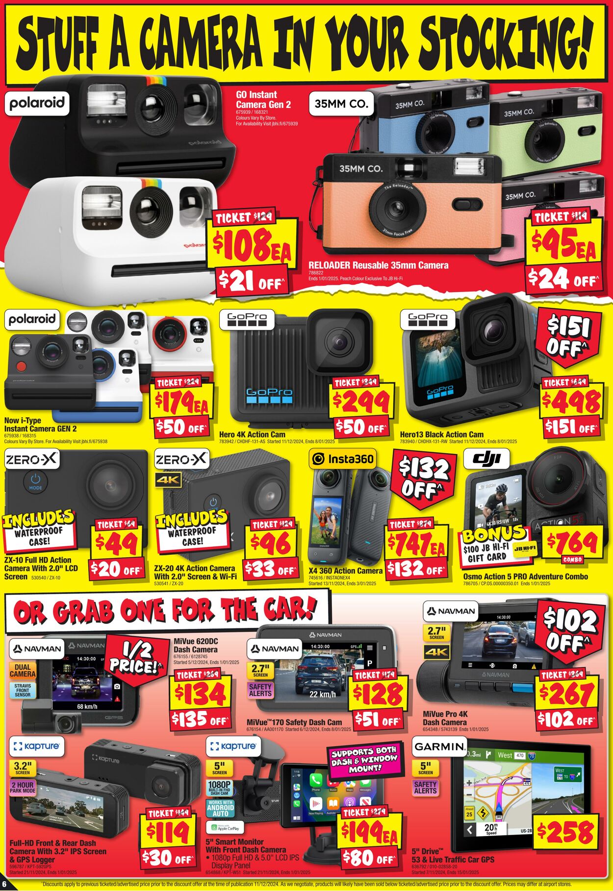 Catalogue JB Hi-Fi 12.12.2024 - 03.01.2025