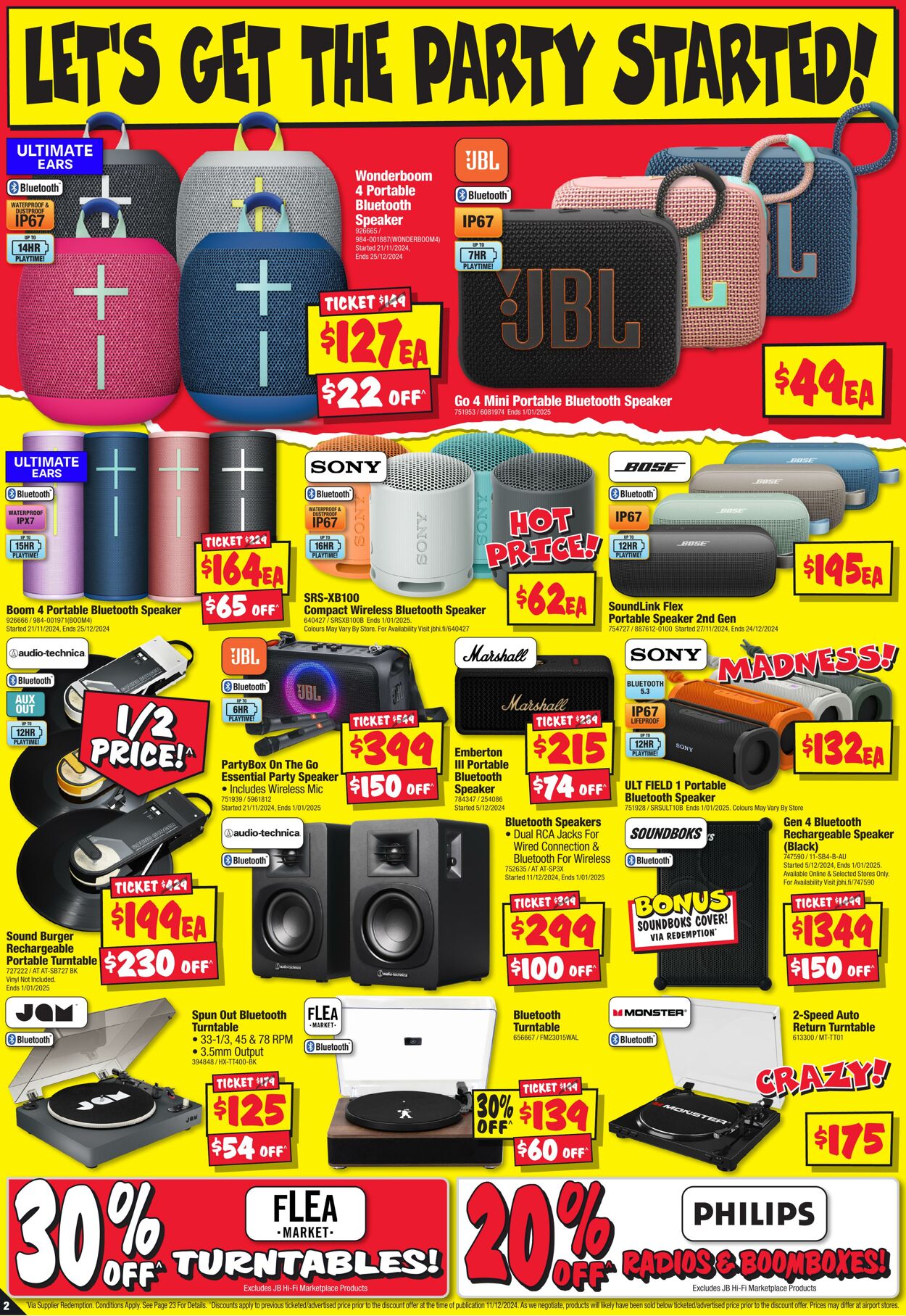 Catalogue JB Hi-Fi 12.12.2024 - 03.01.2025