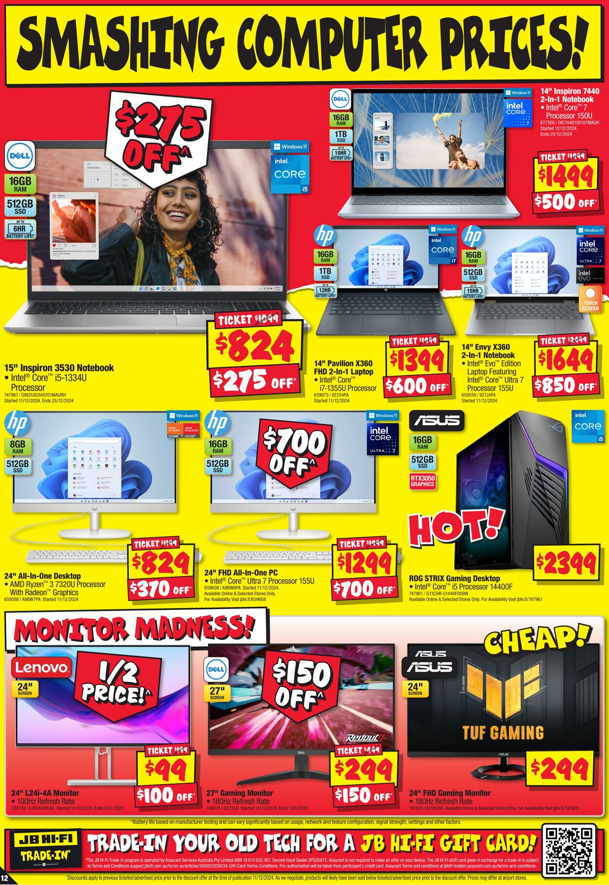 Catalogue JB Hi-Fi 12.12.2024 - 03.01.2025