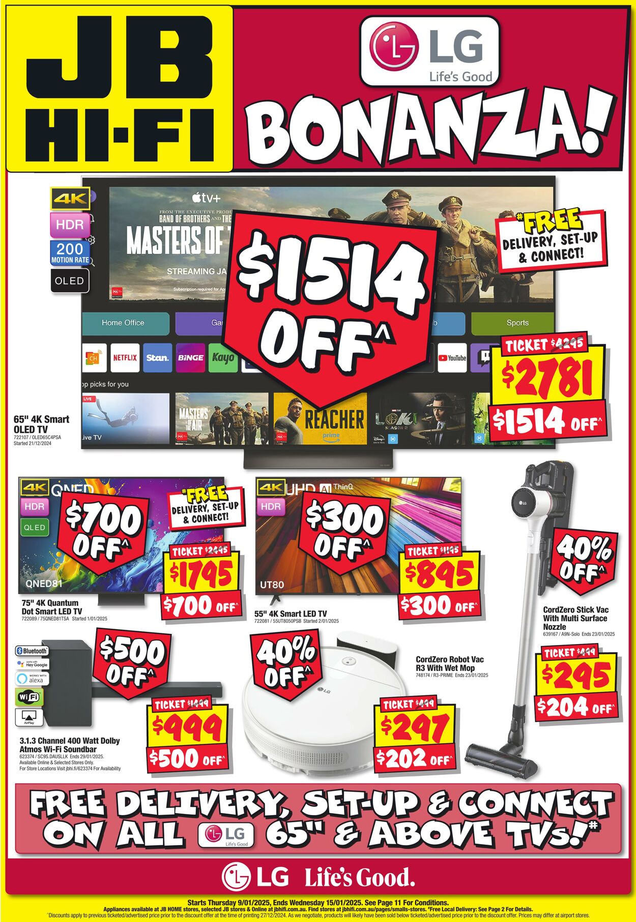 Catalogue JB Hi-Fi 09.01.2025 - 23.01.2025