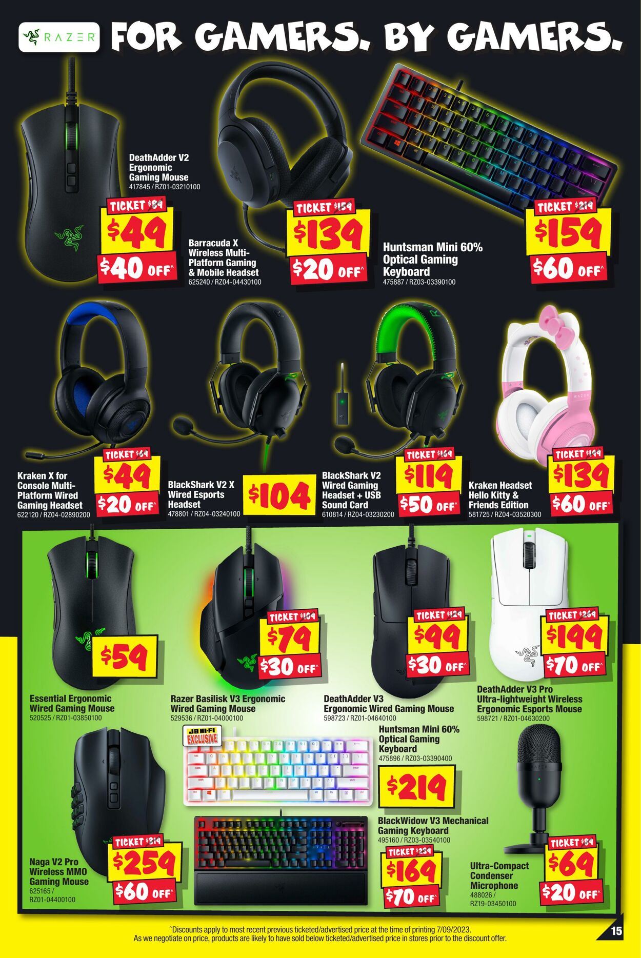 Catalogue JB Hi-Fi 22.09.2023 - 11.10.2023