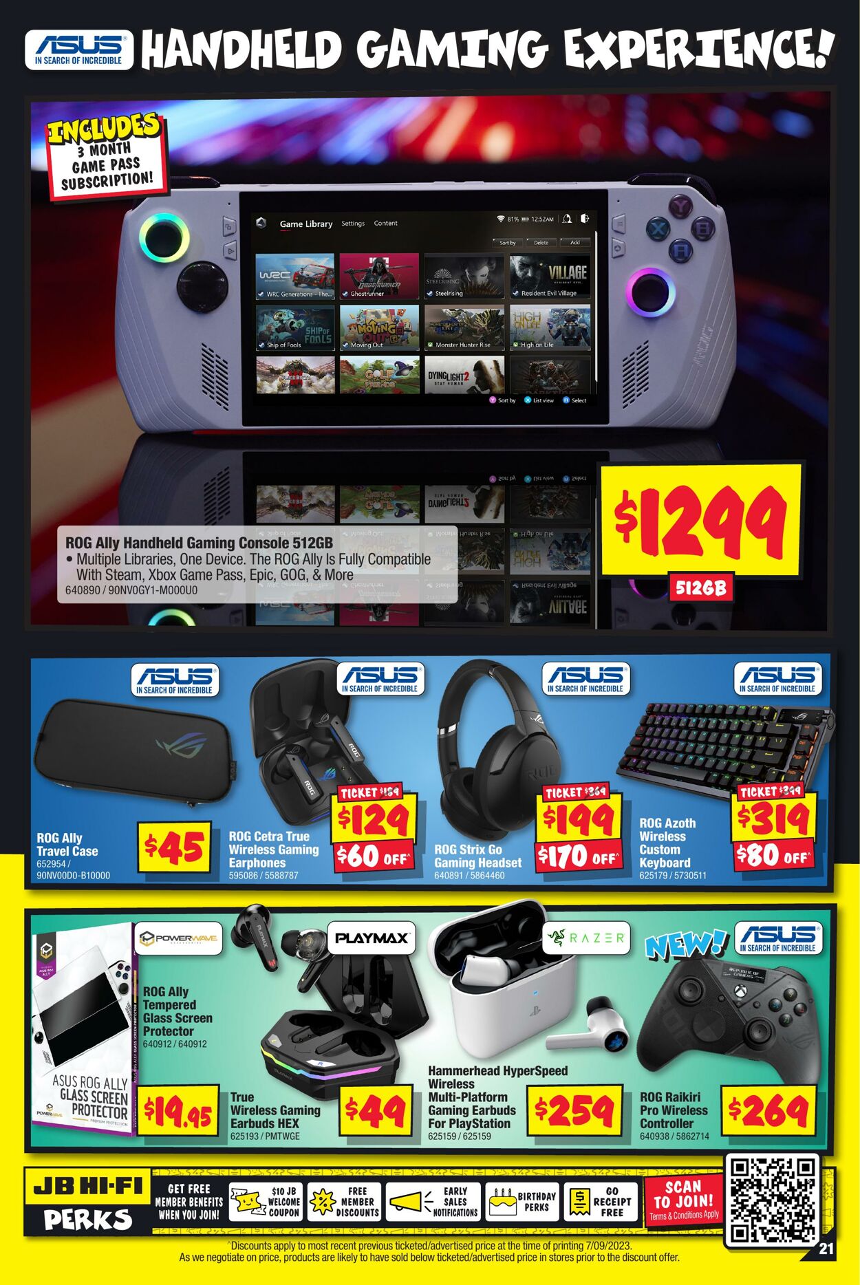 Catalogue JB Hi-Fi 22.09.2023 - 11.10.2023