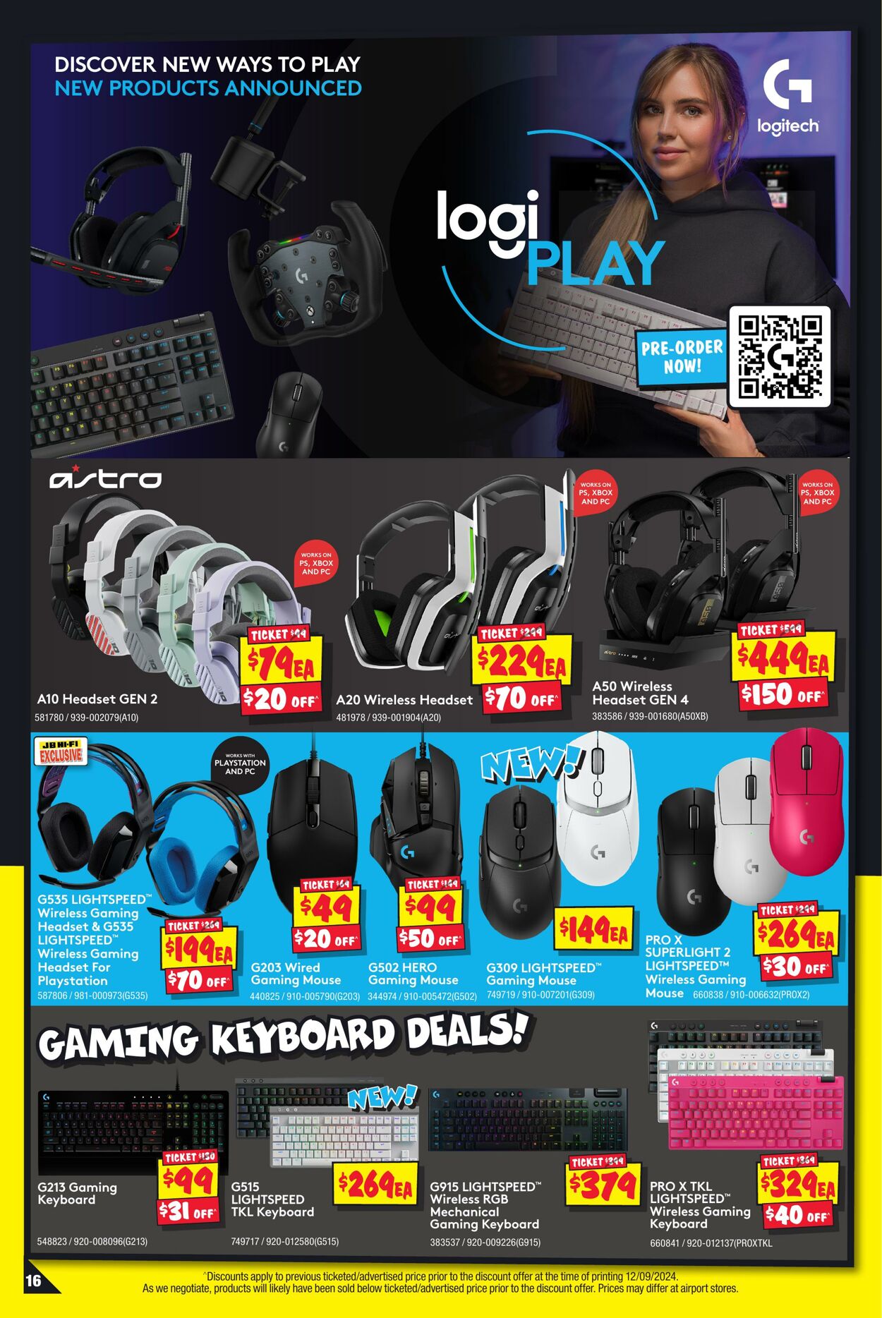 Catalogue JB Hi-Fi 26.09.2024 - 06.10.2024