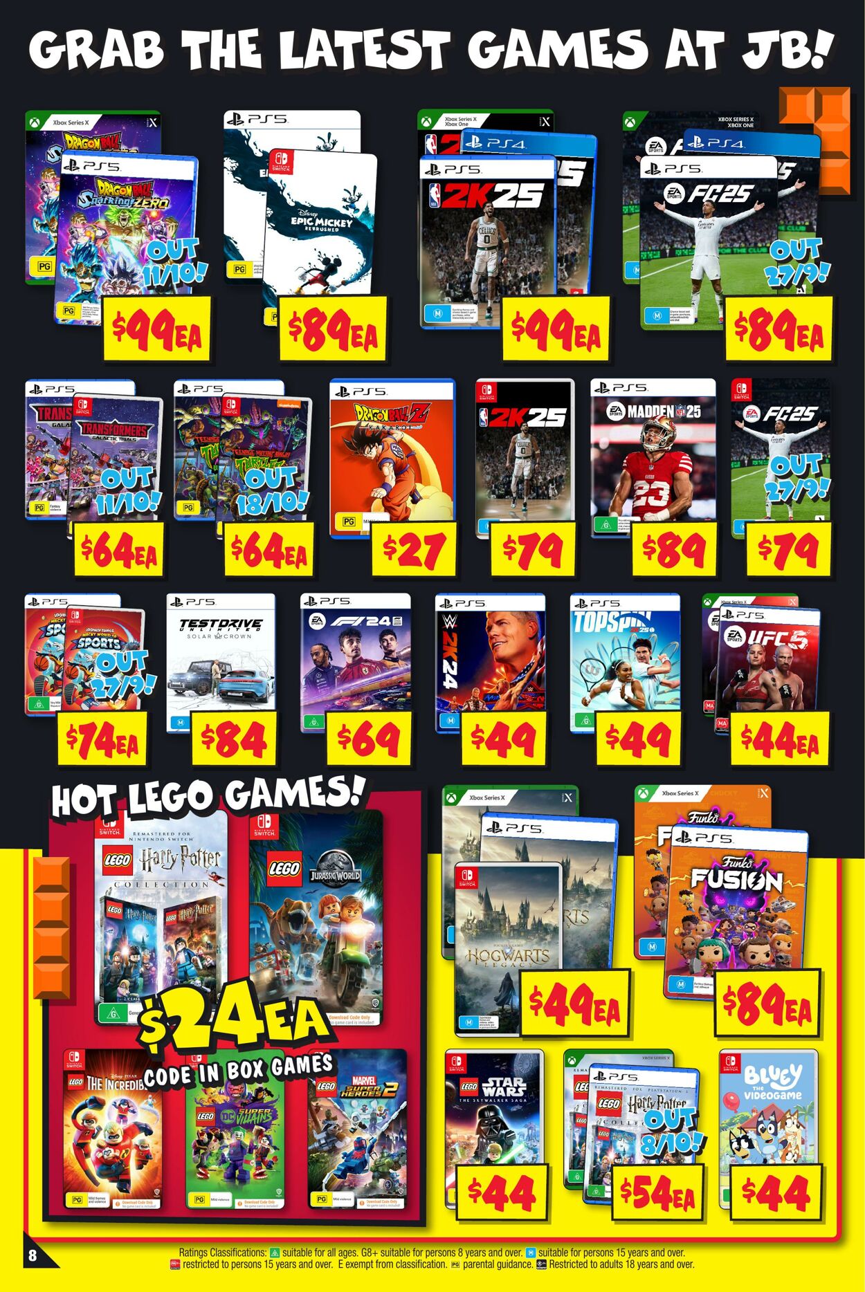 Catalogue JB Hi-Fi 26.09.2024 - 06.10.2024