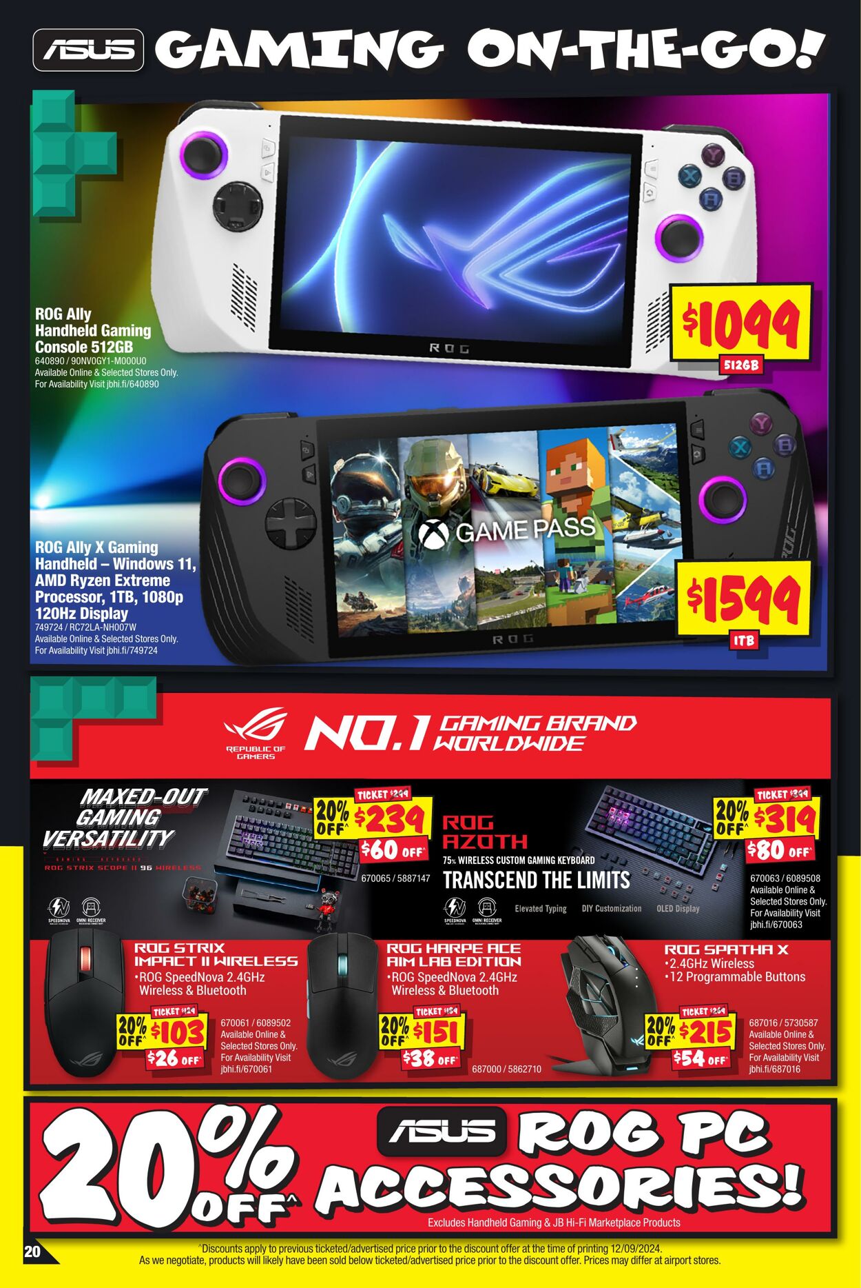 Catalogue JB Hi-Fi 26.09.2024 - 06.10.2024