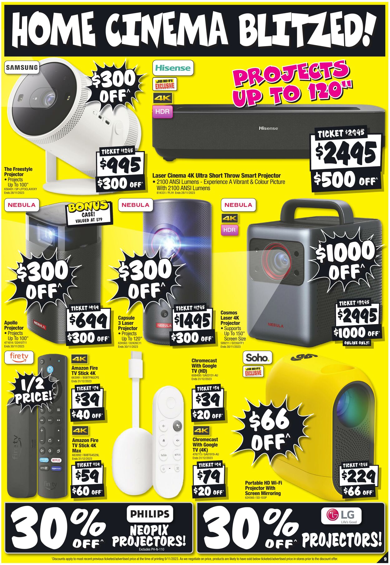 Catalogue JB Hi-Fi 19.11.2023 - 27.11.2023