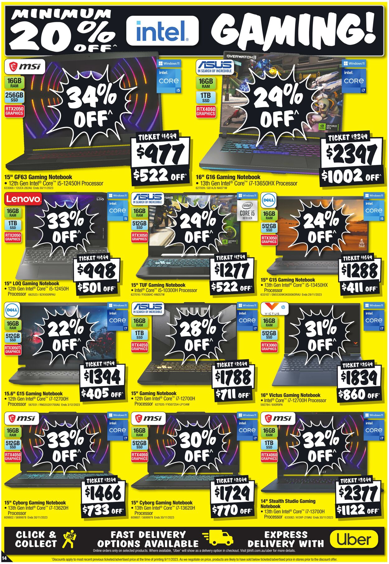 Catalogue JB Hi-Fi 19.11.2023 - 27.11.2023