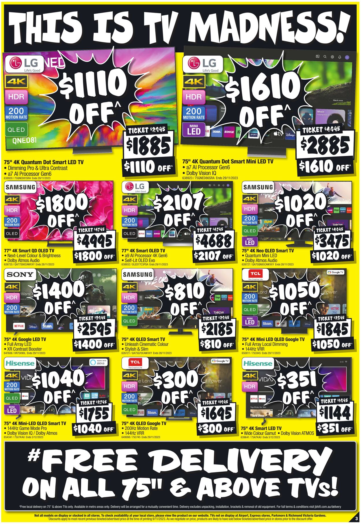 Catalogue JB Hi-Fi 19.11.2023 - 27.11.2023