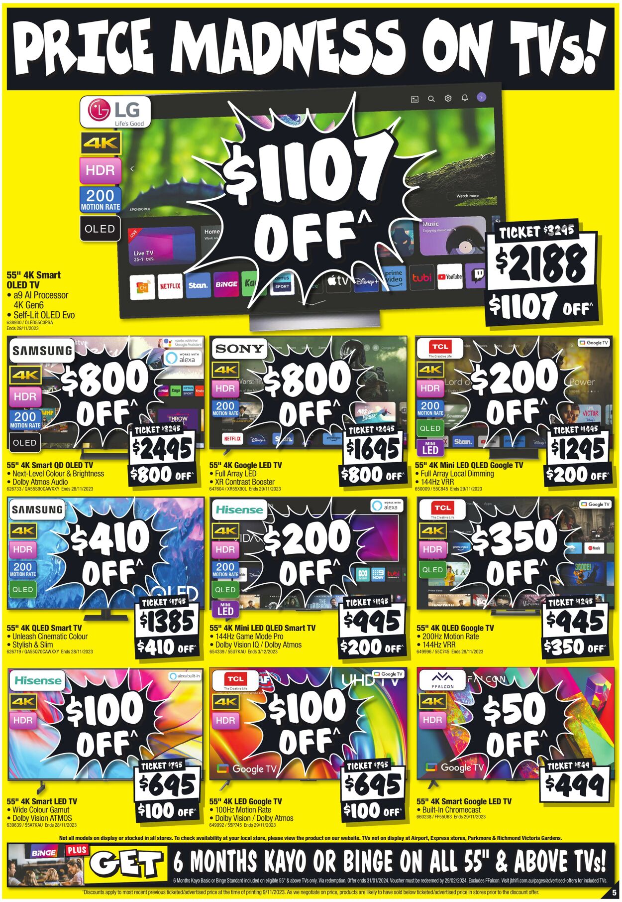 Catalogue JB Hi-Fi 19.11.2023 - 27.11.2023