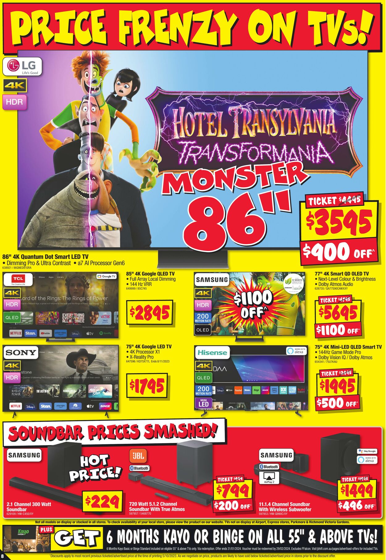 Catalogue JB Hi-Fi 19.10.2023 - 25.10.2023