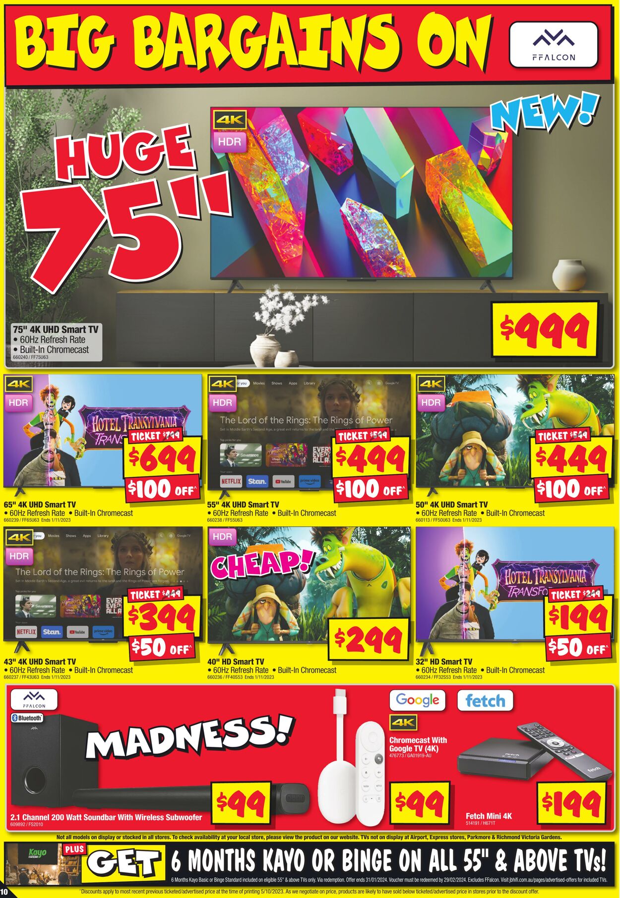 Catalogue JB Hi-Fi 19.10.2023 - 25.10.2023