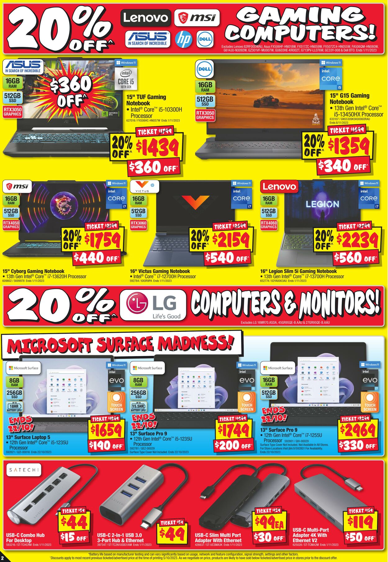 Catalogue JB Hi-Fi 19.10.2023 - 25.10.2023