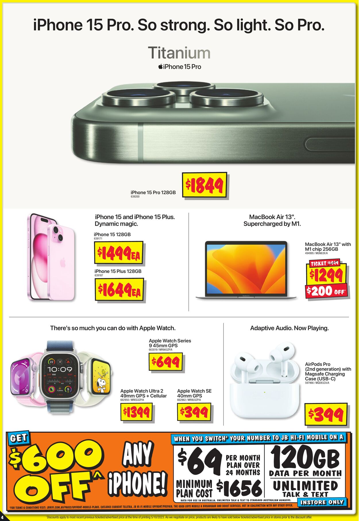 Catalogue JB Hi-Fi 19.10.2023 - 25.10.2023