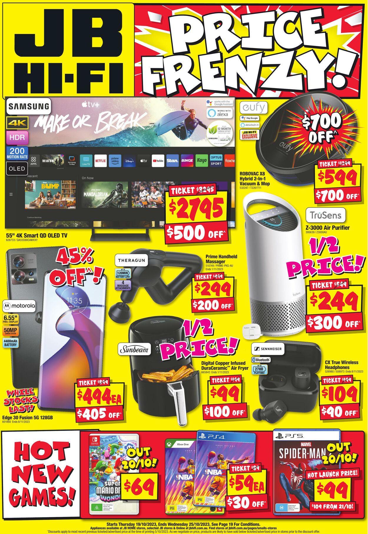 Catalogue JB Hi-Fi 19.10.2023 - 25.10.2023