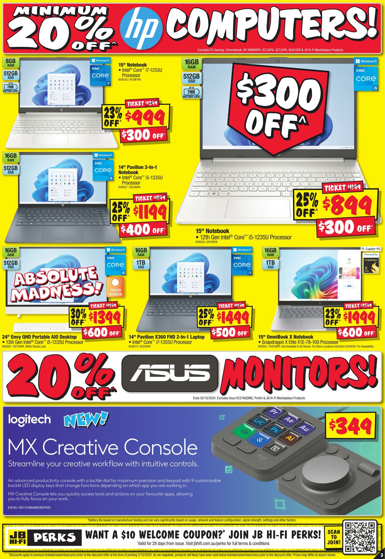 Catalogue JB Hi-Fi 17.10.2024 - 10.11.2024