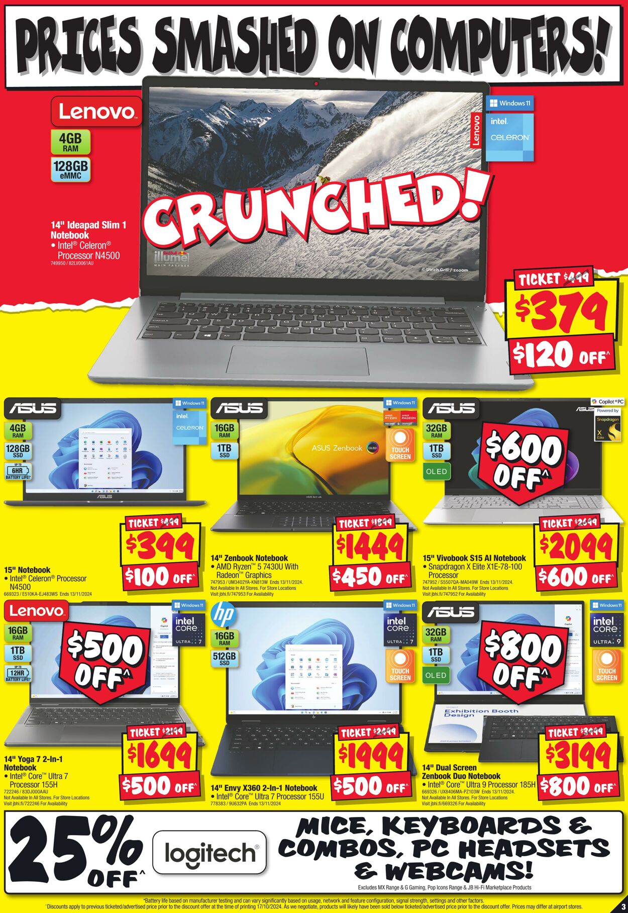 Catalogue JB Hi-Fi 31.10.2024 - 17.11.2024