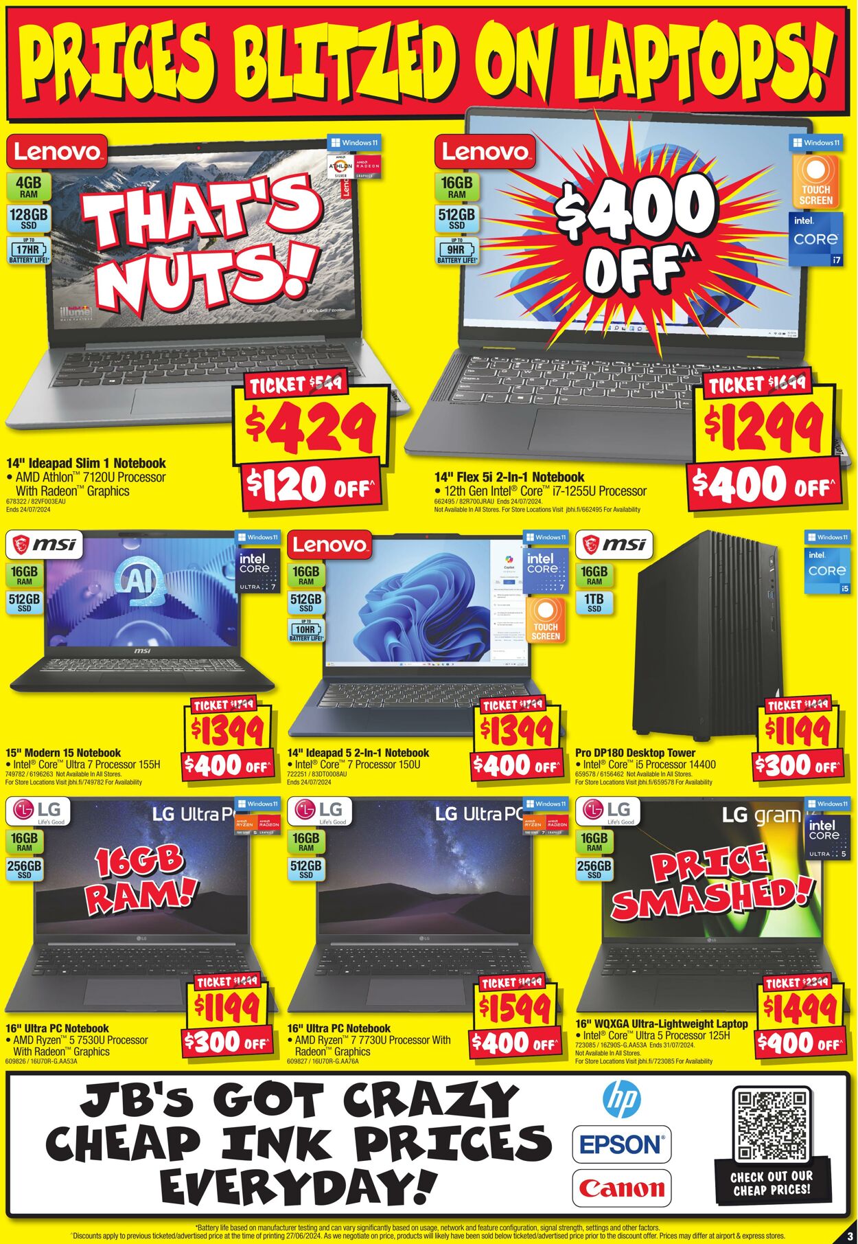 Catalogue JB Hi-Fi 11.07.2024 - 17.07.2024