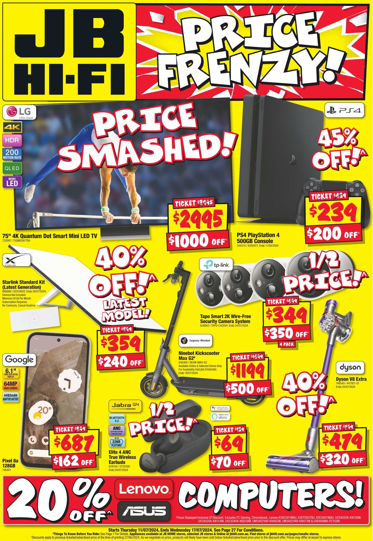 Catalogue JB Hi-Fi 11.07.2024 - 17.07.2024