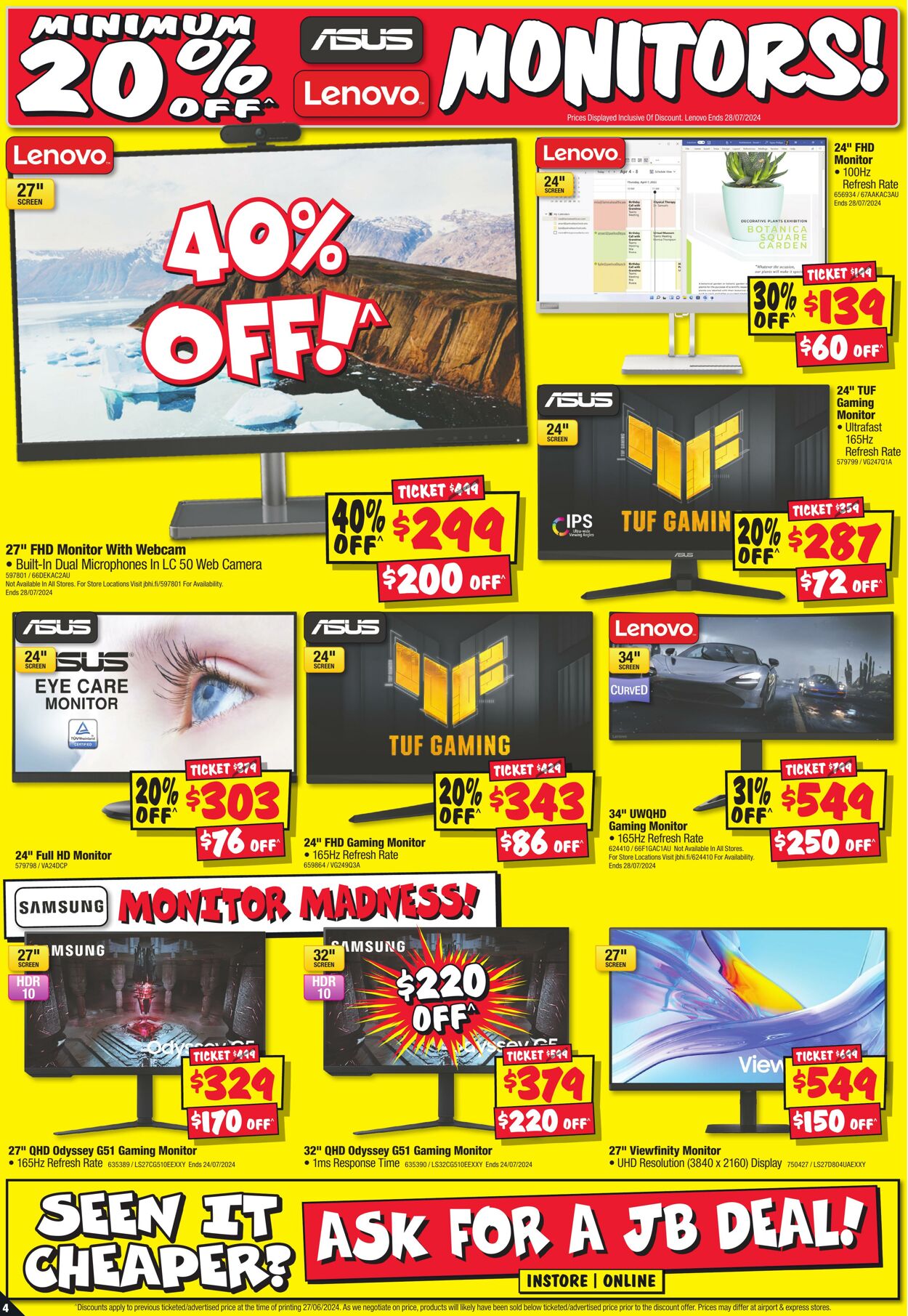 Catalogue JB Hi-Fi 11.07.2024 - 17.07.2024