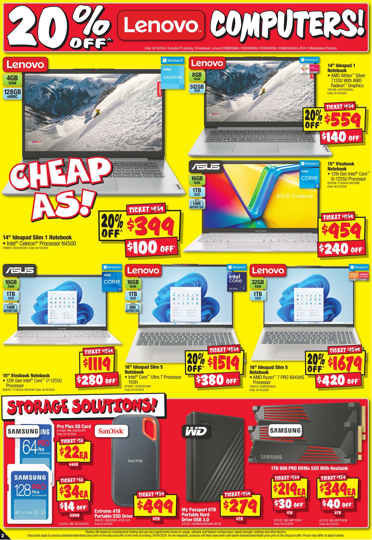 Catalogue JB Hi-Fi 03.10.2024 - 10.11.2024