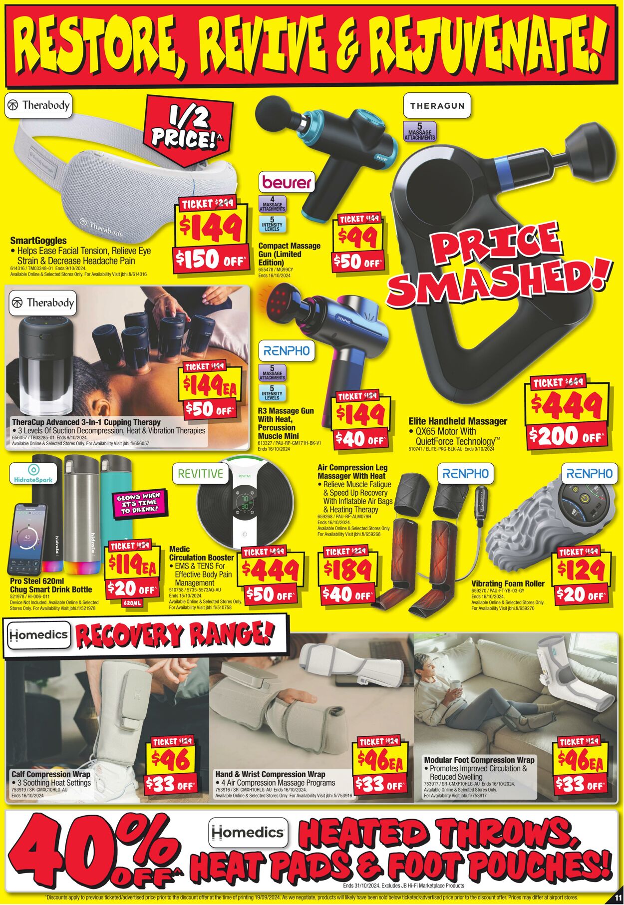 Catalogue JB Hi-Fi 03.10.2024 - 10.11.2024