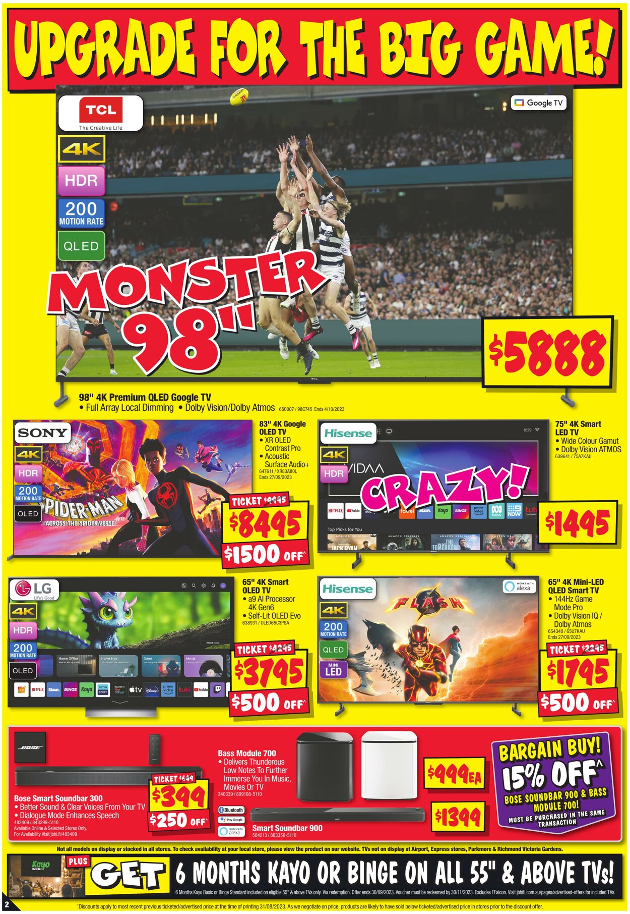 Catalogue JB Hi-Fi 14.09.2023 - 20.09.2023