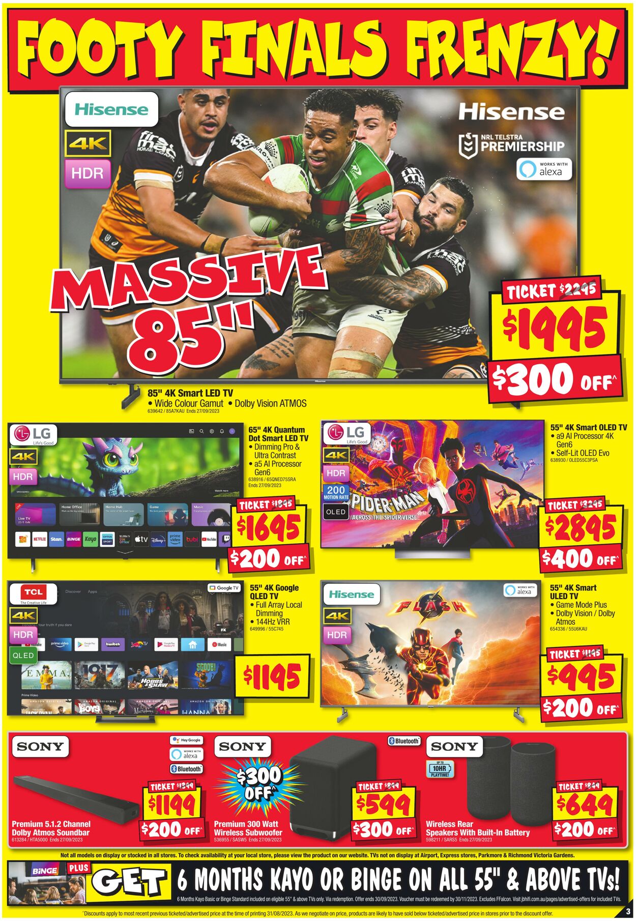 Catalogue JB Hi-Fi 14.09.2023 - 20.09.2023