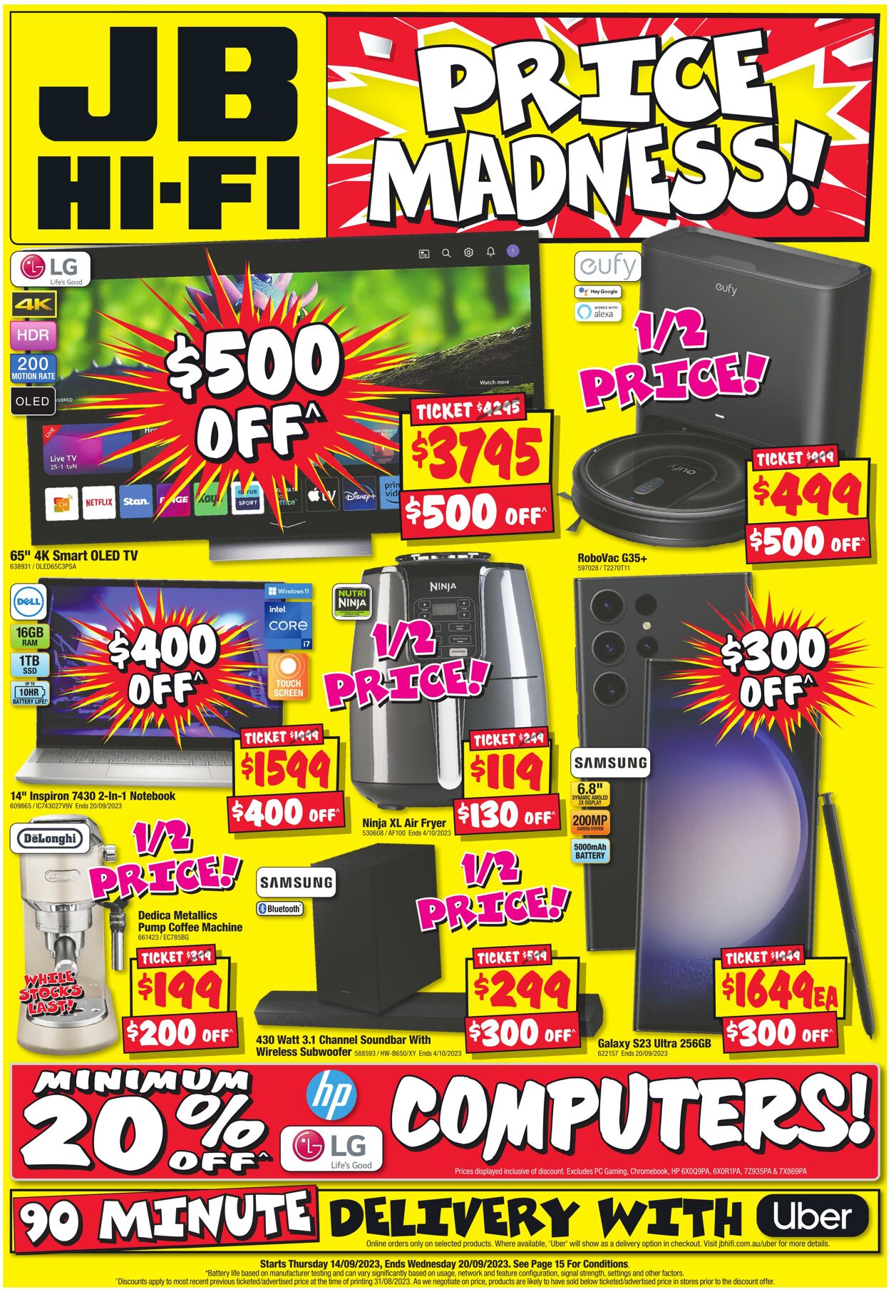 Catalogue JB Hi-Fi 14.09.2023 - 20.09.2023