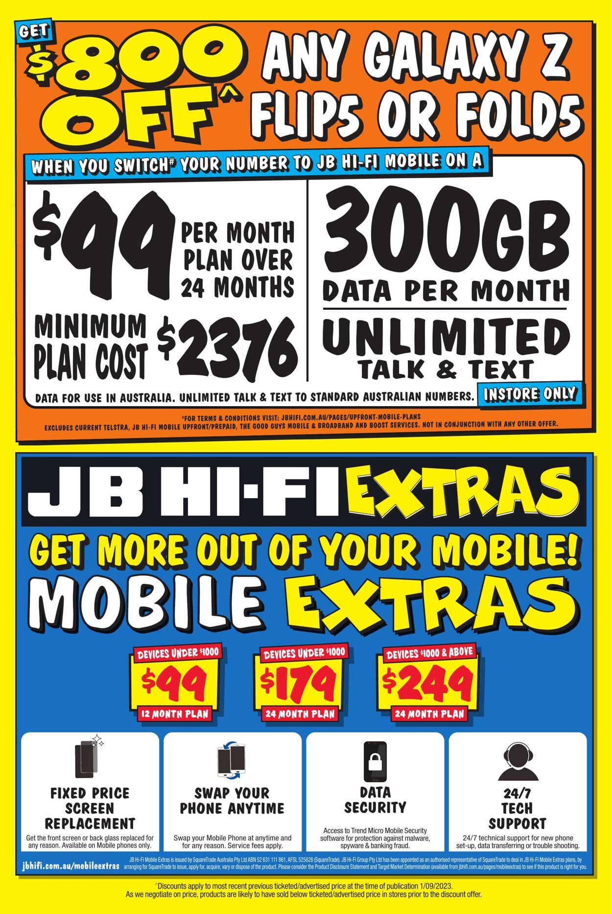 Catalogue JB Hi-Fi 11.09.2023 - 30.09.2023