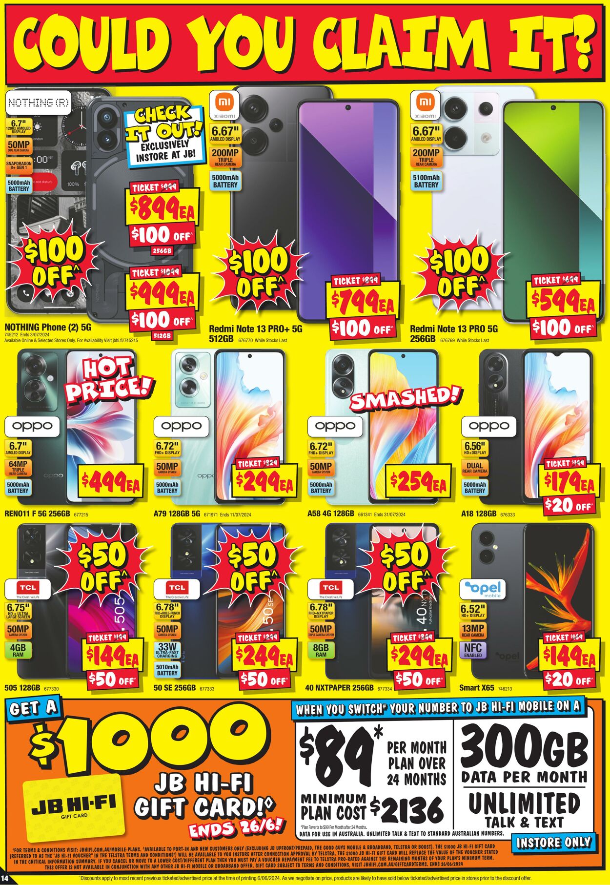 Catalogue JB Hi-Fi 20.06.2024 - 30.07.2024