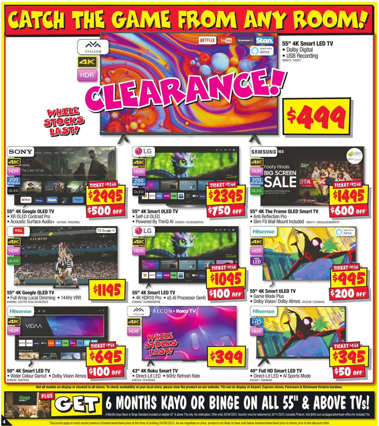 Catalogue JB Hi-Fi 07.09.2023 - 13.09.2023