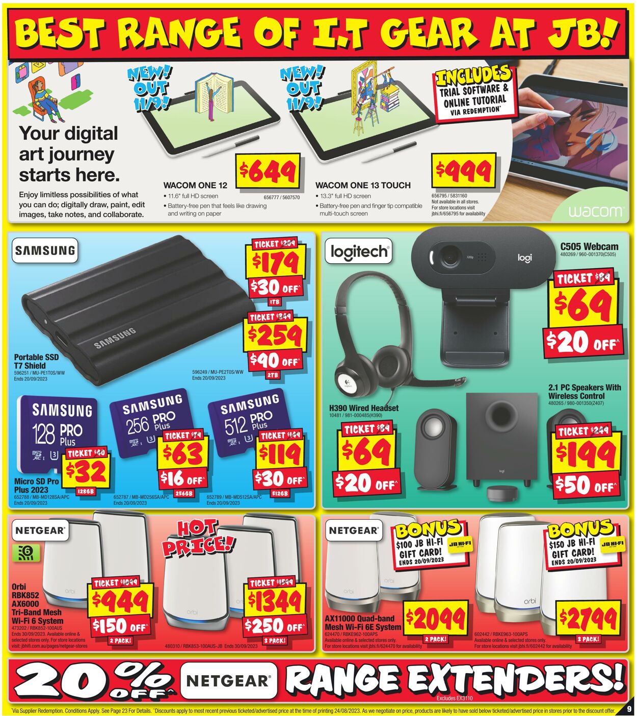 Catalogue JB Hi-Fi 07.09.2023 - 13.09.2023