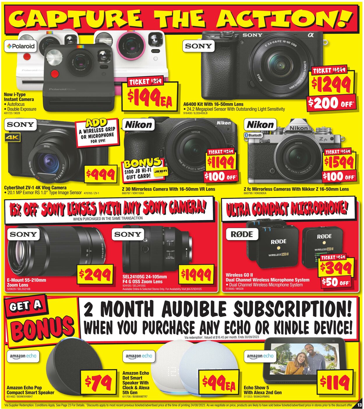 Catalogue JB Hi-Fi 07.09.2023 - 13.09.2023
